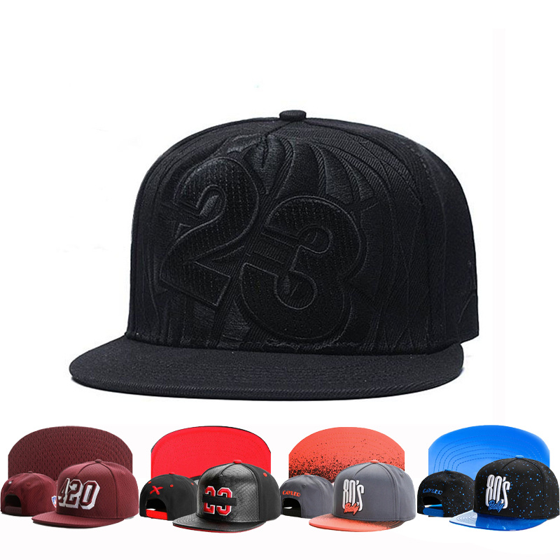 Men Accessories Brands - Spring Brand 23 Leather Black Cap