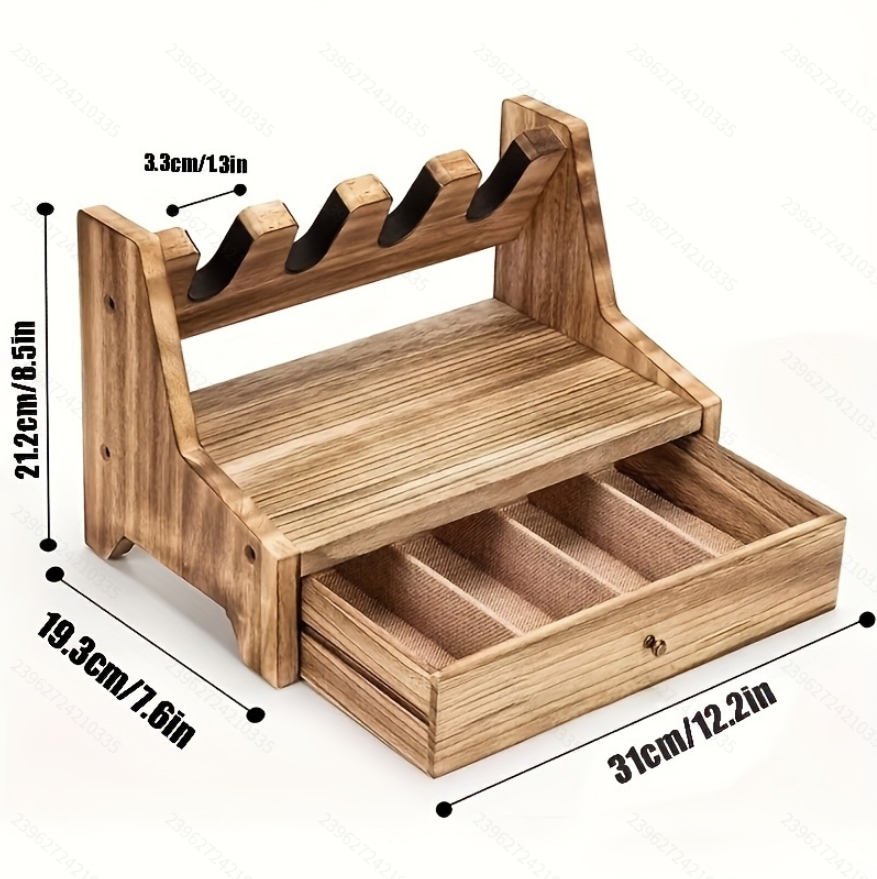 Solid Wood Pistol Storage Stan - огляд і ціна Men Accessories Store