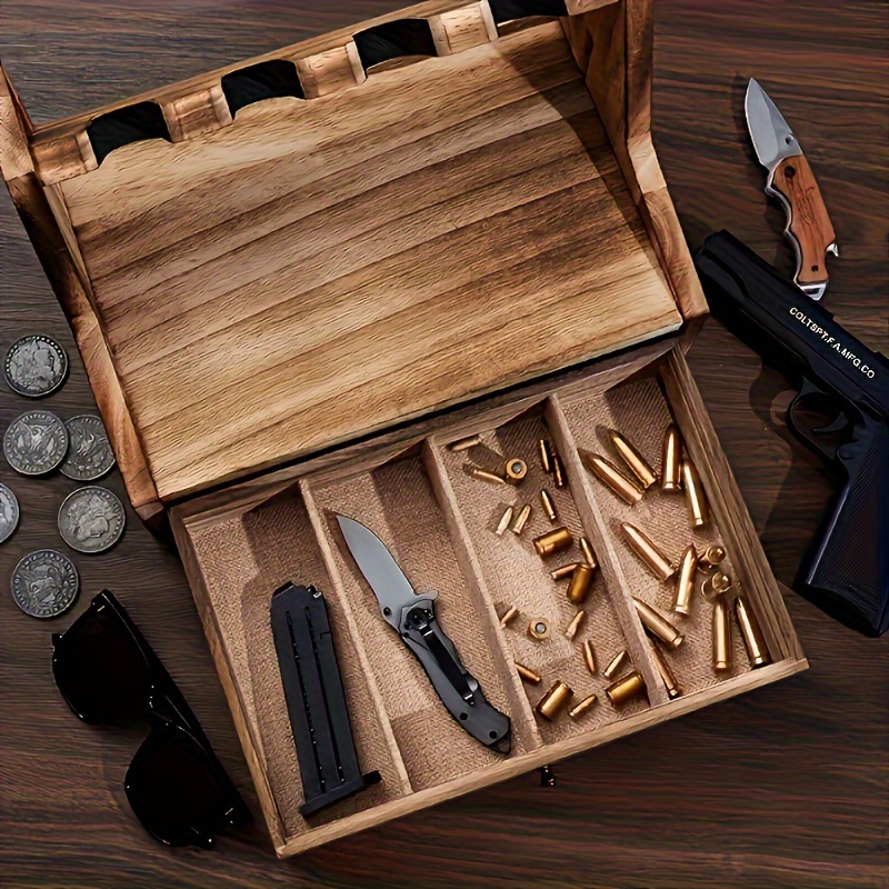 Solid Wood Pistol Storage Stan - огляд і ціна Men Accessories Store